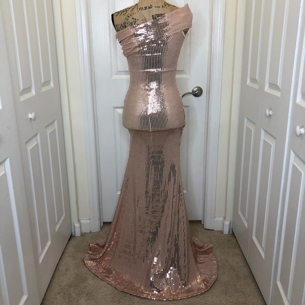 ‼️mermaid sequins high split dress‼️ - Picture 3 of 5